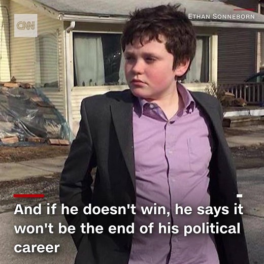 306K views · 2.8K reactions | He's 14 and running to be the governor of Vermont. https://cnn.it/2Mkj50d | CNN | Facebook