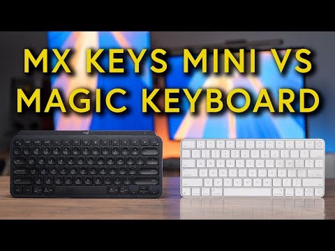 Which Bluetooth Keyboard for Mac? Logitech MX Keys Mini vs Apple Magic Keyboard with Touch ID