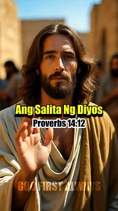 15K views · 3.5K reactions | Proverbs 14:12 Piliin ang Landas ng Diyos: Gabay ni Jesus #jesus #God #GodIsGood #bible #prayer | God First, Always | Facebook