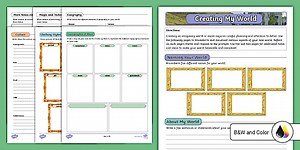 Create a New World! World Building Template for Any Story Genre