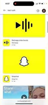 Reel Rush APP FOR IOS - does it exist?
