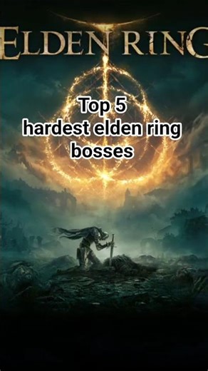 Top 5 hardest elden ring bosses #eldenring #maliketh