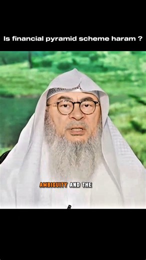 Pyramid schemes are prohibited #shorts #scheme #pyramid #financial #islamicshorts #assimalhakeem