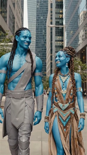POV: Doing the ultimate Avatar movie Jake Sully & Neytiri cosplay with your boyfriend! 💙🪐