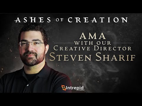 Ashes of Creation Live AMA with Creative Director Steven Sharif - 11AM PT Friday, October 14, 2022