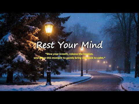 Rest Your Mind ❄️ | Relaxing Guitar Music for Stress Relief, Relaxation & Meditation