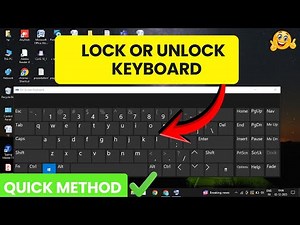 Keyboard Locked on Windows 10? Here’s How to Unlock It!