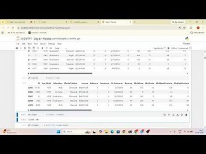 Day 8 - Pandas Complete Tutorial | Series, DataFrames, Data Manipulation & CSV Files