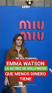 Why Emma Watson is the poorest member of the Harry Potter cast 😱 #shorts