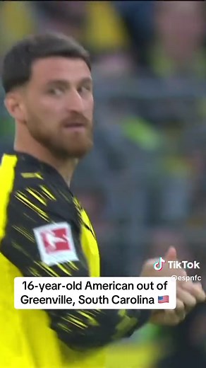 Mathis Albert: 16-Year-Old American Joins Dortmund's Bundesliga Squad