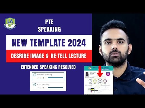 PTE Speaking New Template for Describe Image & Retell Lecture | Extended Speaking Resolved