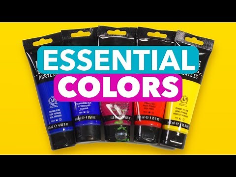 5 Essential Colors Every Beginner Painter Needs