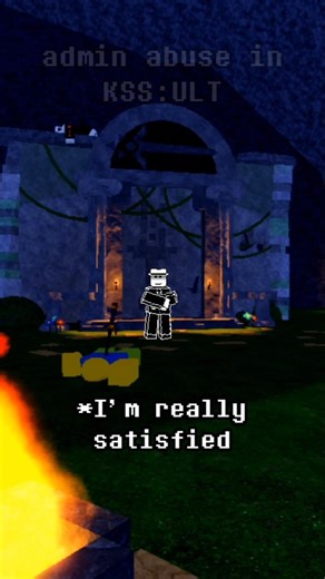 admin abuse in KSS:ULT be like #undertale #deltarune #cooked #english #gaming #adminabuse #gaster