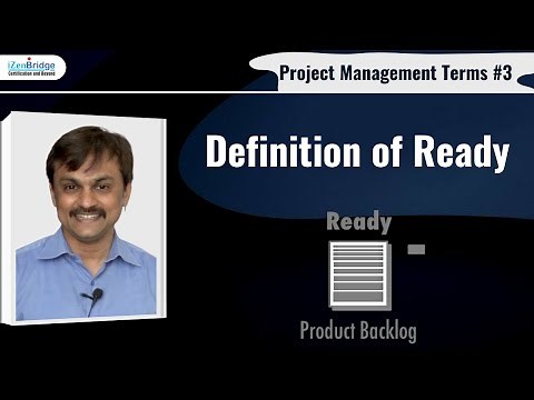 Definition of Ready (DoR) : Project Management Terms : #PMP