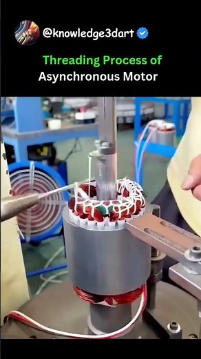 Threading Process of Asynchronous Motor