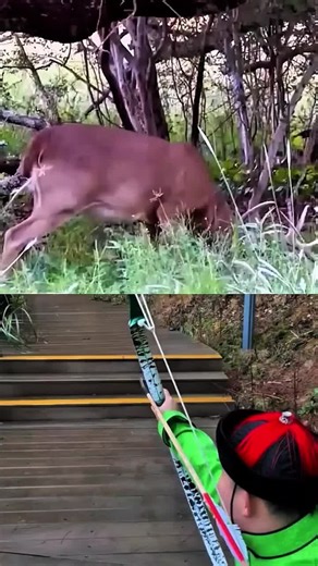 Perfect Archery Shot on Whitetail Deer | Ethical Bow Hunt#WildlifeManagement