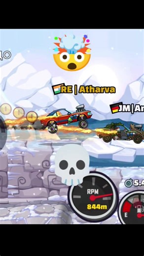 OVERPOWERED MUSCLE CAR SETUP 💀🔥 | Community Showcase| #hillclimbracing2 #hcr2