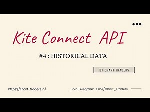 Kite Connect API #4 : Historical Data
