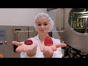 ELEA DEVEX Pulsed Electric Field Industrial freeze-drying trials