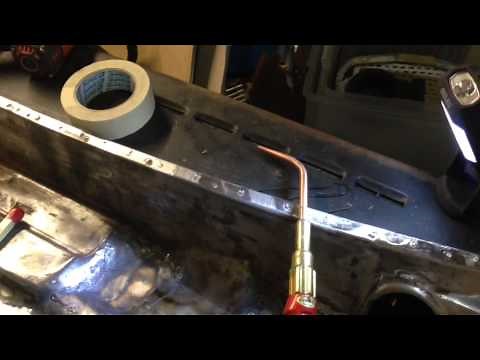 Torana restoration part 2.(Plenum chamber rust repair)