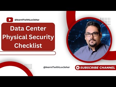 Data Center Physical Security Checklist
