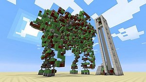 Minecraft now has giant combat robots, if you have 60 hours to spare