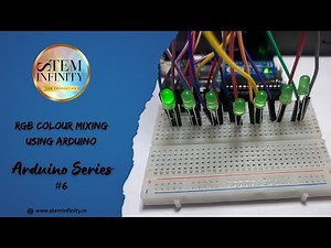 RGB LED Colour Mixing Using Arduino UNO