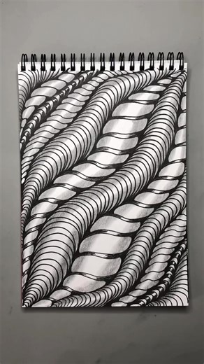 Worms Doodle Tutorial for Beginners: Easy Zentangle Art