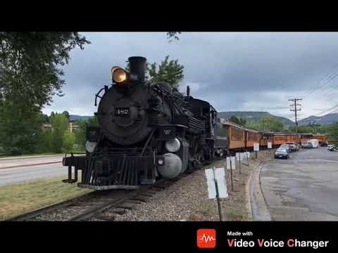 Rio Grande 482 #train #railway #railroad #steamlocomotive #steamengine #engineer @SaskTruckSpotting