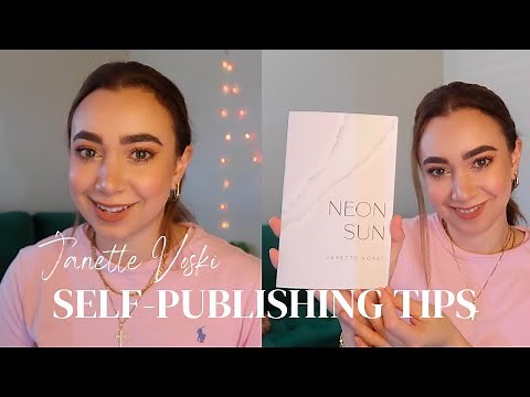 How I Self-Published my poetry book "NEON SUN" (including tips for illustrations)