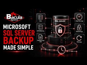 Enterprise MS SQL Backup Software | Bacula Enterprise Microsoft SQL Server Backup