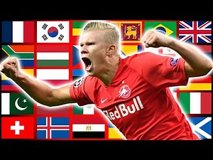 Erling Haaland in 70 Languages Meme