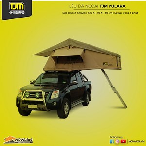 Lều trên nóc xe TJM Yulara Roof Top Tent | Lều dã ngoại từ Australia