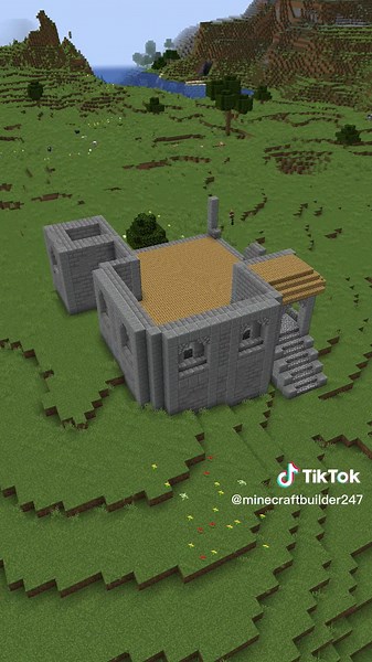 Building a Fort to Protect Villagers in Minecraft