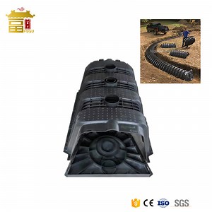 [Hot Item] Fugu Bio Drainage Ditch System Leaching Chamber for Septic Tank Sewage Treatment