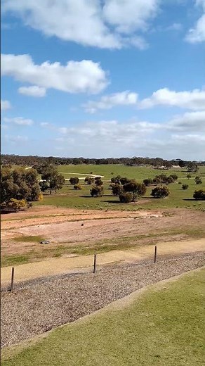 Panoramic views of beautiful Monarto Safari Park, Adelaide, South Australia
