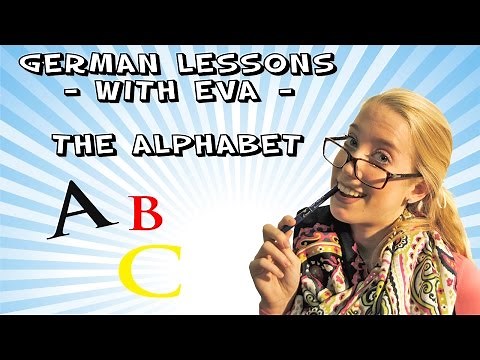 German Lesson 3 - The Alphabet