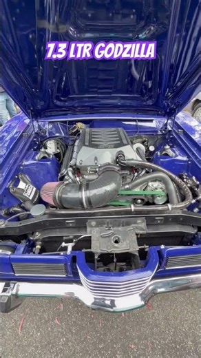 Supercharged 7.3ltr Ford Godzilla engine squeezed in Aussie Ford Landau