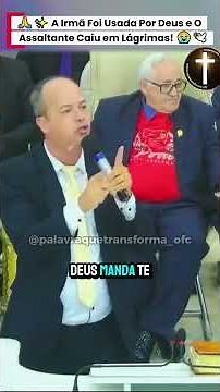 🙏✨ The Sister Was Used By God and the Robber Fell in Tears! 😭🕊️ | Pastor Isaiah of Oliveira