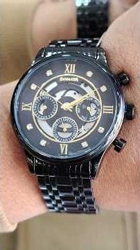 Sonata Wedding Men Multifunction Watch in Skeletal Look #fullpackage