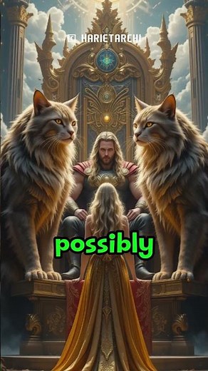 Freyja’s GIANT Magical Cats #storytime #mythology #mythicalcreatures #mythologyexplained