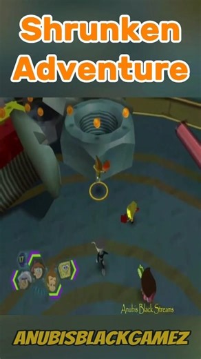 Shrunken Adventure#shorts #nicktoons #jimmyneutron #ps2 #smart #nickelodeon #fyp #laboratory #mini