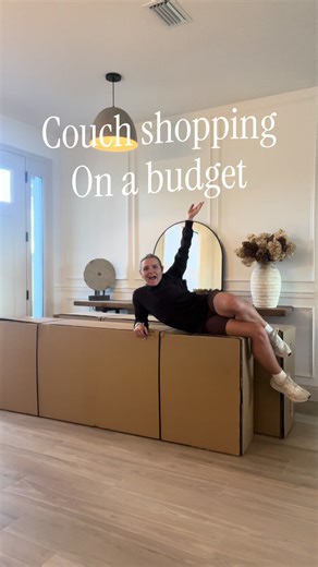 I wanted a couch that felt cozy, neutral, and timeless — without blowing the budget 🤍 This budget-friendly find surprised me in the best way and fits our space perfectly while we focus on other home projects. Proof that staying on budget doesn’t mean sacrificing style ✨ 💬 Comment COUCH for the link #budgetfriendly #interiordesigner #homedecor #budgetshopping #homeimprovement