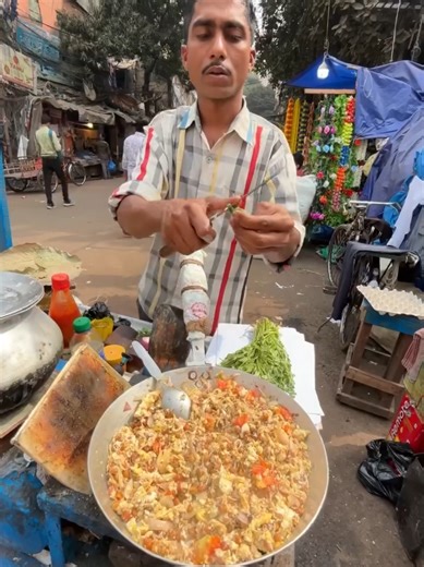 most unique chana mix and burji fry in India #indianfood #streetfood #making #manufacturing #chana
