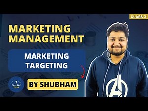 Marketing Targeting | STP Concept | Marketing Management | BBA/B.com | Study at Home with me