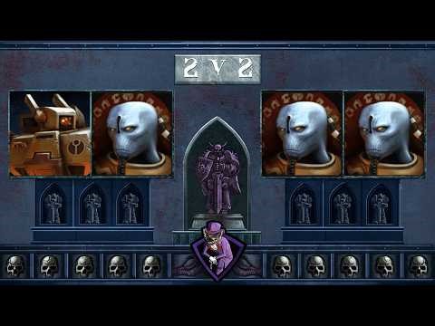 W40k (Elite Mod Tau Beta V1.5.1) 2v2 - Mickey (Eth) + Boogyman (Eth) vs Jeff (XV8) + Fiery (Eth)