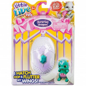 sharafdg.com: Little Live Pets 28644 Dragon single Pack blue/green