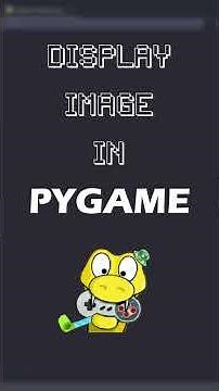 How To Upload An Image In Python Pygame