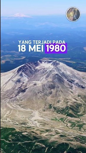 This Volcano in the United States Once Erupted on the VEI Scale 5 #shorts #volcano #sthelens