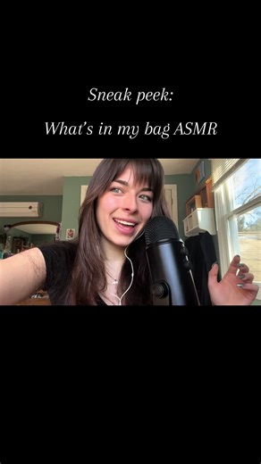 Full video on YouTube! Link in my bio (as well as my cameo if you want personalized videos:)) #asmr #asmrtist #asmrtrigger #asmrvideo #asmrfyp #asmrtiktoks #asmrforsleep #youtube #tapping #tappingasmr #asmrtapping #whispering #whatsinmybag #whatsinmybagasmr